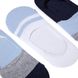 Набір жіночіх шкарпеток слідів Сині смуги M (36-39)