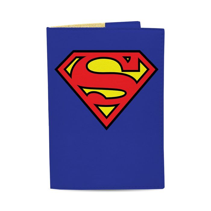 Обложка на загранпаспорт, паспорт книжка - Супермен