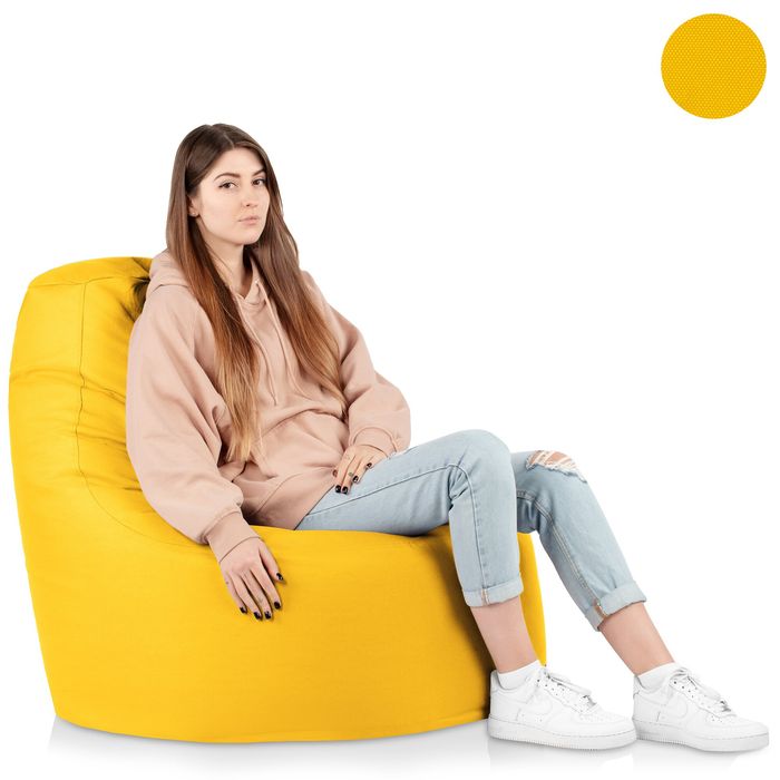 Крісло-мішок IBIZA Plus Oxford жовтий