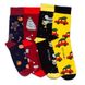 Новогодний набор мужских носков с принтами Happy New Year L (40-43)