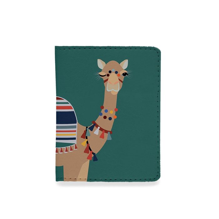 Обкладинка на id паспорт, водійське посвідчення - Верблюд