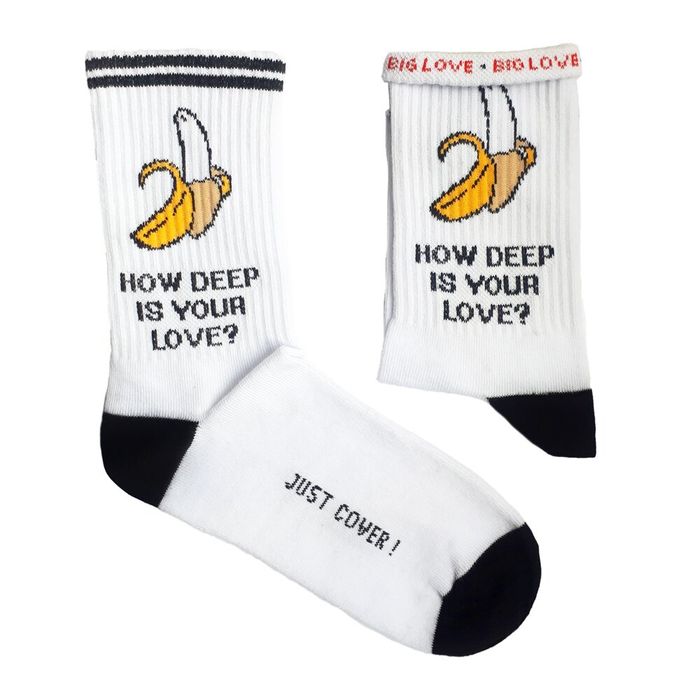 Женские спортивные носки - How deep is your Love M (36-39)