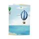 Обложка на загранпаспорт, паспорт книжка - На воздушном шаре