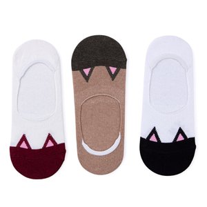 Набір жіночіх шкарпеток слідів Котики M (36-39)