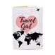Набір обкладинок на загранпаспорт, паспорт книжка - Travel Man and Girl